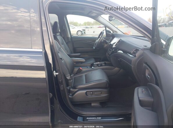 5FPYK3F77LB009701 2020 HONDA RIDGELINE Black წინა სალონის ხედი