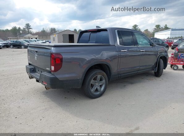 5FPYK3F79NB036482 2022 HONDA RIDGELINE Gray უკანა მარჯვენა