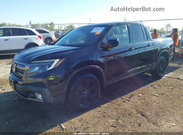 5FPYK3F85KB017724 2019 HONDA RIDGELINE Black Передня ліва чверть