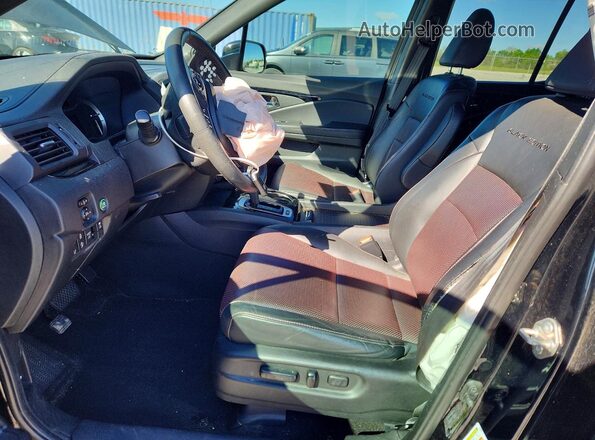 5FPYK3F88KB014784 2019 HONDA RIDGELINE Black Вид салону спереду