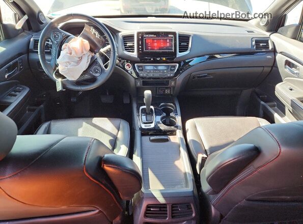5FPYK3F88KB014784 2019 HONDA RIDGELINE Black Вид панелі приладів