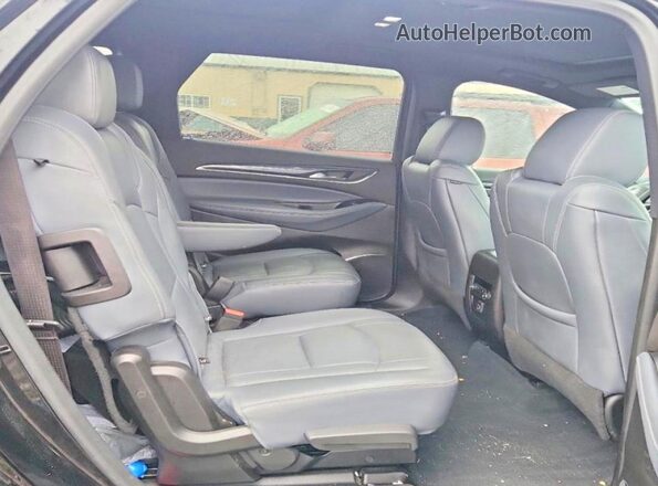 5GAEVAKW0PJ215723 2023 BUICK ENCLAVE Черный Вид задних сидений