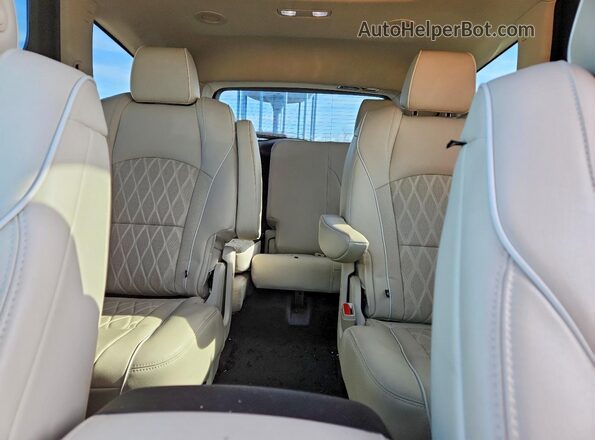 5GAEVCKW2NJ127944 2022 BUICK ENCLAVE Green Вид задніх сидінь