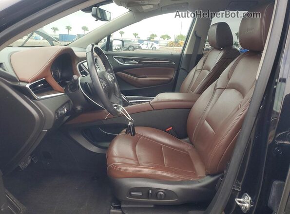 5GAEVCKW7JJ209341 2018 BUICK ENCLAVE Черный Вид салона спереди