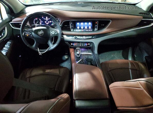 5GAEVCKW8MJ244121 2021 BUICK ENCLAVE White Dashboard view