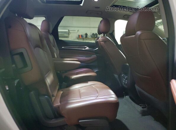 5GAEVCKW8MJ244121 2021 BUICK ENCLAVE White Rear interior view