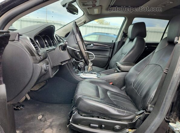5GAKVBKD2HJ235948 2017 BUICK ENCLAVE Black Front interior view