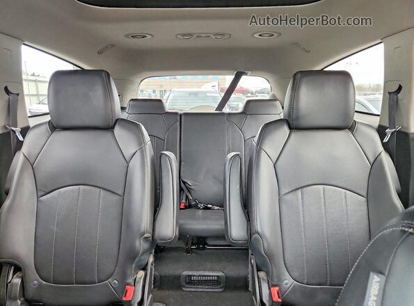 5GAKVBKD2HJ235948 2017 BUICK ENCLAVE Black Rear seats view