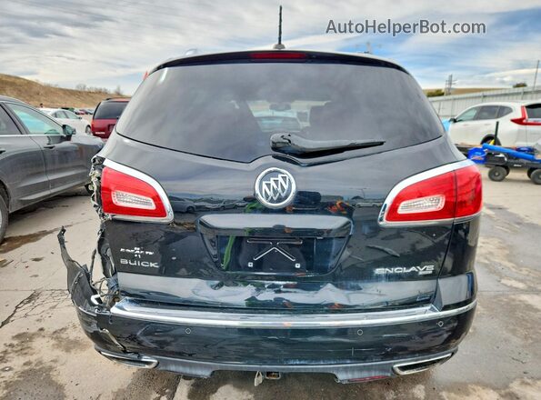 5GAKVBKD2HJ235948 2017 BUICK ENCLAVE Black Rear view