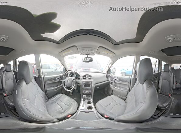 5GAKVBKD2HJ235948 2017 BUICK ENCLAVE Black 360 interior view