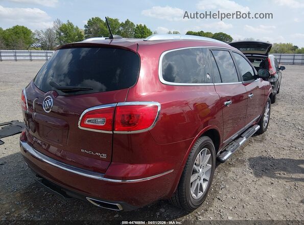 5GAKVBKD6HJ230641 2017 BUICK ENCLAVE Темно-бордовый Задняя правая четверть