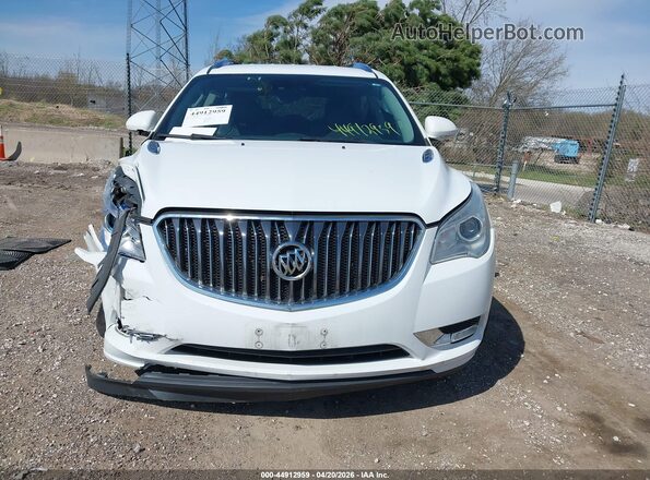 5GAKVBKD6HJ296395 2017 BUICK ENCLAVE Белый Вид щитка приборов