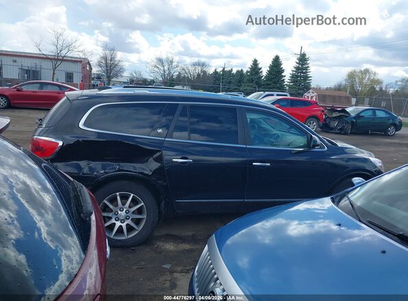 5GAKVBKDXGJ303573 2016 BUICK ENCLAVE Черный Вид задней части салона