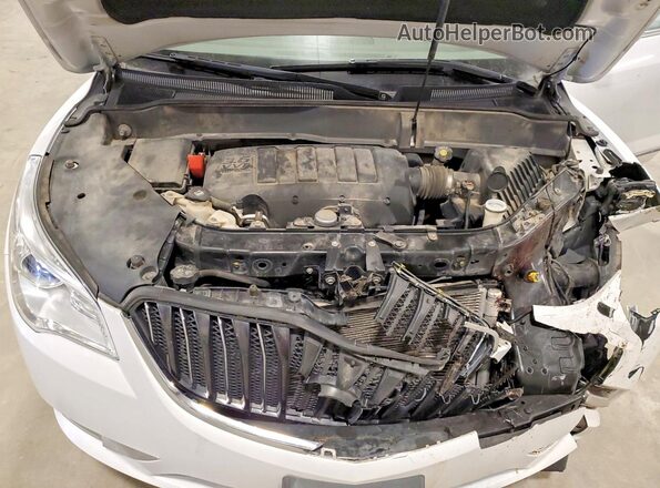 5GAKVBKDXHJ206505 2017 BUICK ENCLAVE White Widok komory silnika