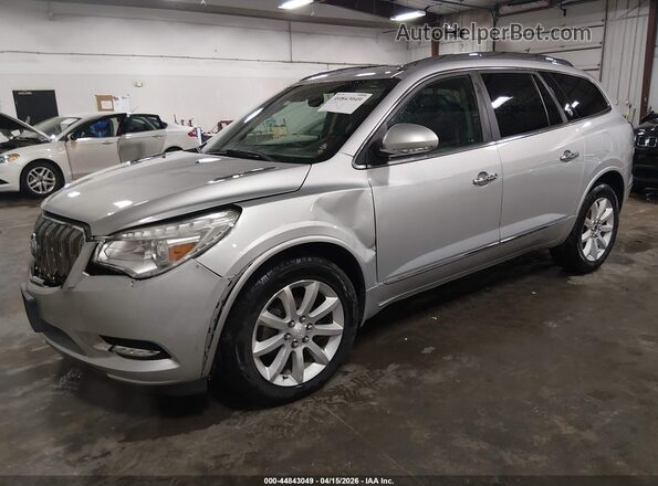 5GAKVCKD0HJ174637 2017 BUICK ENCLAVE Silver Przód lewy