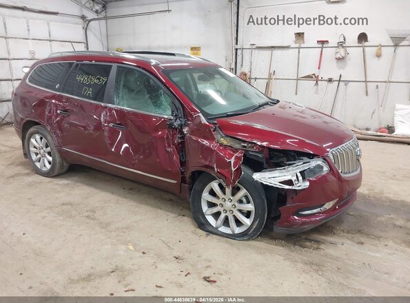 5GAKVCKD3HJ327088 2017 BUICK ENCLAVE Red Przód prawy