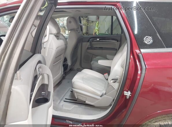 5GAKVCKD3HJ327088 2017 BUICK ENCLAVE Red Widok naklejki z numerem VIN