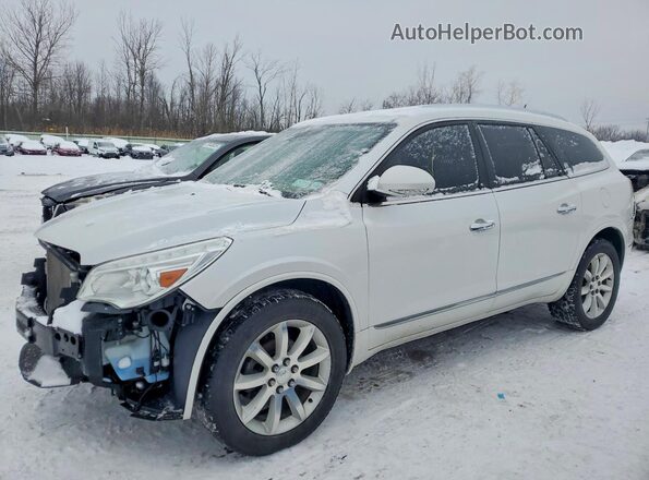 5GAKVCKD3HJ337197 2017 BUICK ENCLAVE Белый Передняя левая четверть