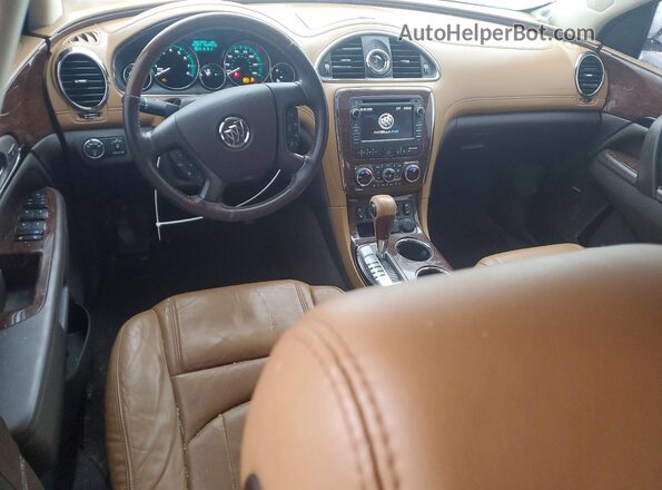 5GAKVCKD3HJ337197 2017 BUICK ENCLAVE Белый Вид панели приборов