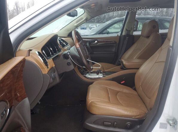5GAKVCKD3HJ337197 2017 BUICK ENCLAVE Белый Вид салона спереди
