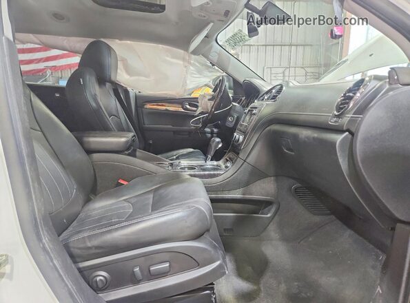 5GAKVCKD6HJ256176 2017 BUICK ENCLAVE Белый Вид салона спереди