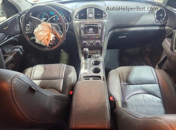 5GAKVCKD6HJ256176 2017 BUICK ENCLAVE Белый Вид панели приборов