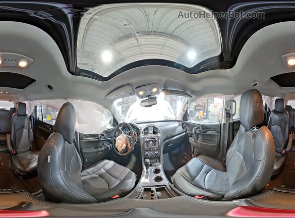 5GAKVCKD6HJ256176 2017 BUICK ENCLAVE Белый Панорамный вид салона 360°