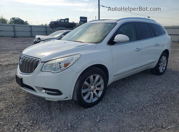 5GAKVCKDXHJ320008 2017 BUICK ENCLAVE Белый Передняя левая четверть