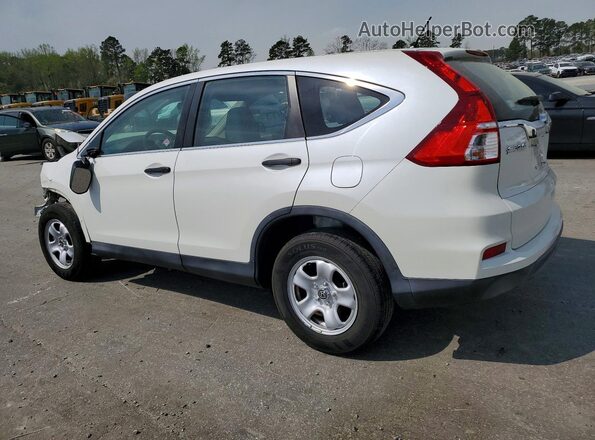 5J6RM4H3XGL083344 2016 HONDA CRV Белый Задняя левая четверть