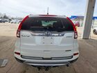 2016 Honda Cr-v Touring White vin: 5J6RM4H90GL130210