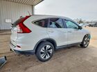 2016 Honda Cr-v Touring White vin: 5J6RM4H90GL130210