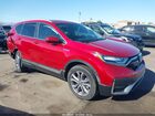 2022 Honda Cr-v Hybrid Touring Red vin: 5J6RT6H97NL058675