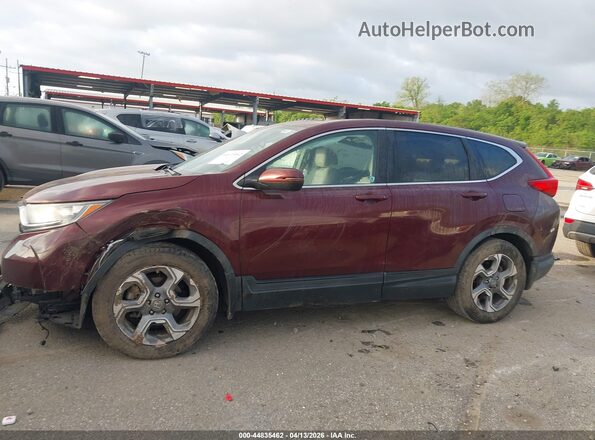 5J6RW1H82KL007758 2019 HONDA CR-V Бордовый Панорамный вид салона 360°