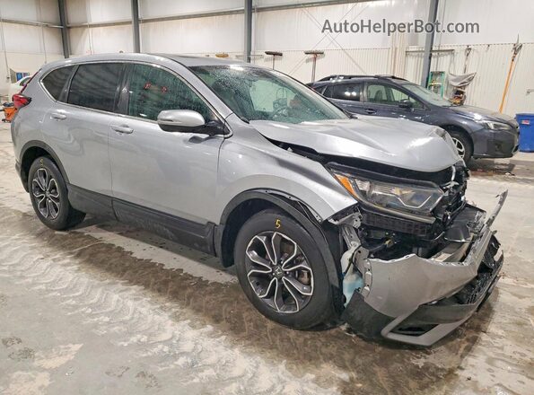 5J6RW2H53LL027630 2020 HONDA CR-V Серебряный Передняя правая четверть