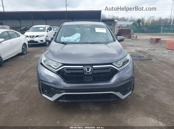 5J6RW2H58ML002823 2021 HONDA CR-V Gray Widok zestawu wskaźników
