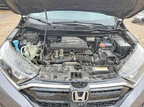 5J6RW2H80ML005662 2021 HONDA CR-V Серый Вид задней части салона