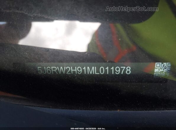 5J6RW2H91ML011978 2021 HONDA CR-V Белый Вид подкапотного пространства