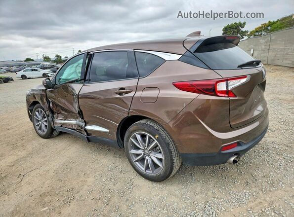 5J8TC1H5XLL020139 2020 ACURA RDX Коричневый Задняя левая четверть