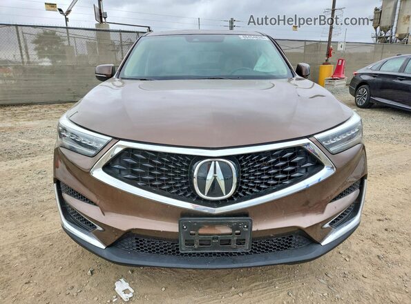 5J8TC1H5XLL020139 2020 ACURA RDX Коричневый Вид спереди