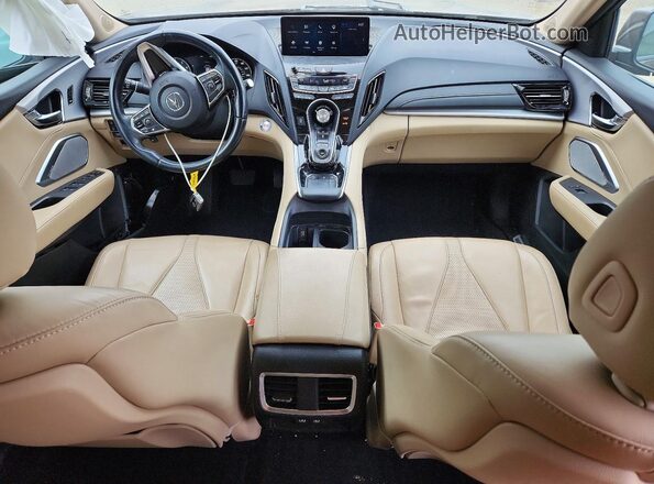 5J8TC1H5XLL020139 2020 ACURA RDX Коричневый Вид панели приборов