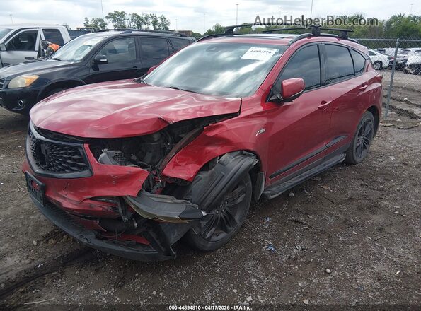 5J8TC1H62LL010990 2020 ACURA RDX Красный Передняя левая четверть