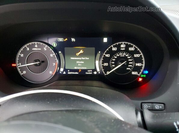 5J8TC2H42SL030367 2025 ACURA RDX Черный Вид щитка приборов