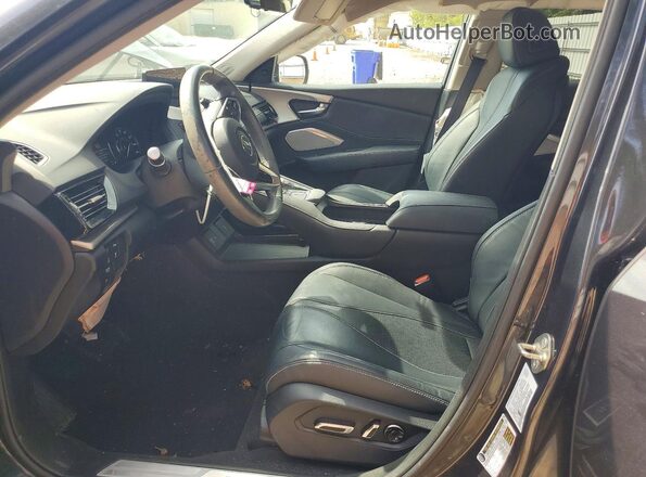 5J8TC2H58LL015432 2020 ACURA RDX Черный Вид салона спереди