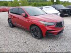 2021 Acura Rdx A-spec Package Red vin: 5J8TC2H62ML048209