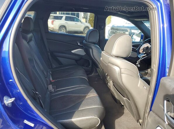 5J8TC2H65ML039102 2021 ACURA RDX Blue Widok wnętrza z tyłu
