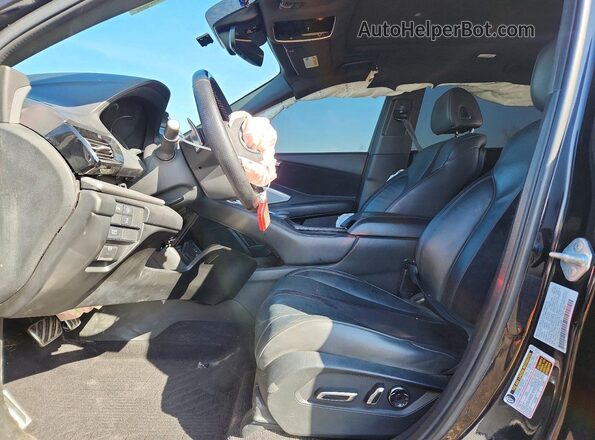 5J8TC2H67PL010608 2023 ACURA RDX Черный Вид салона спереди