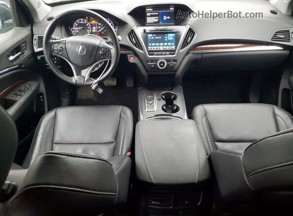 5J8YD4H32LL034751 2020 ACURA MDX Черный Вид панели приборов