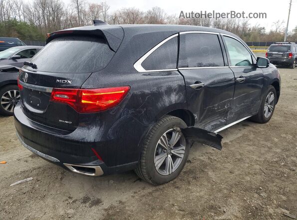 5J8YD4H32LL034751 2020 ACURA MDX Черный Задняя правая четверть