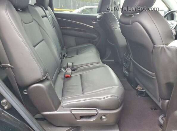 5J8YD4H32LL034751 2020 ACURA MDX Черный Вид задней части салона