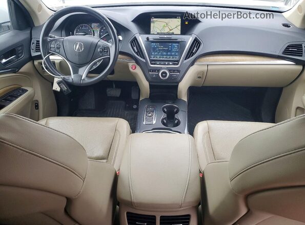 5J8YD4H53LL011075 2020 ACURA MDX Белый Вид панели приборов